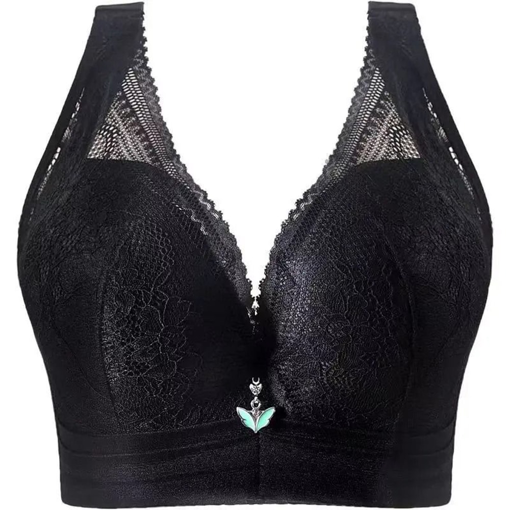 Womens Large Size AntiSagging Underwear Steel Ring Shaping Bra 7