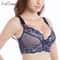 FallSweet Push Up Padded Lace Plus Size Underwire Bra 1