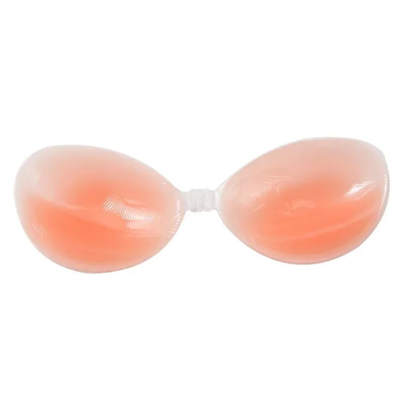 Silicone Invisible Push Up Strapless Bra Stealth Backless Breast Enhancer 0