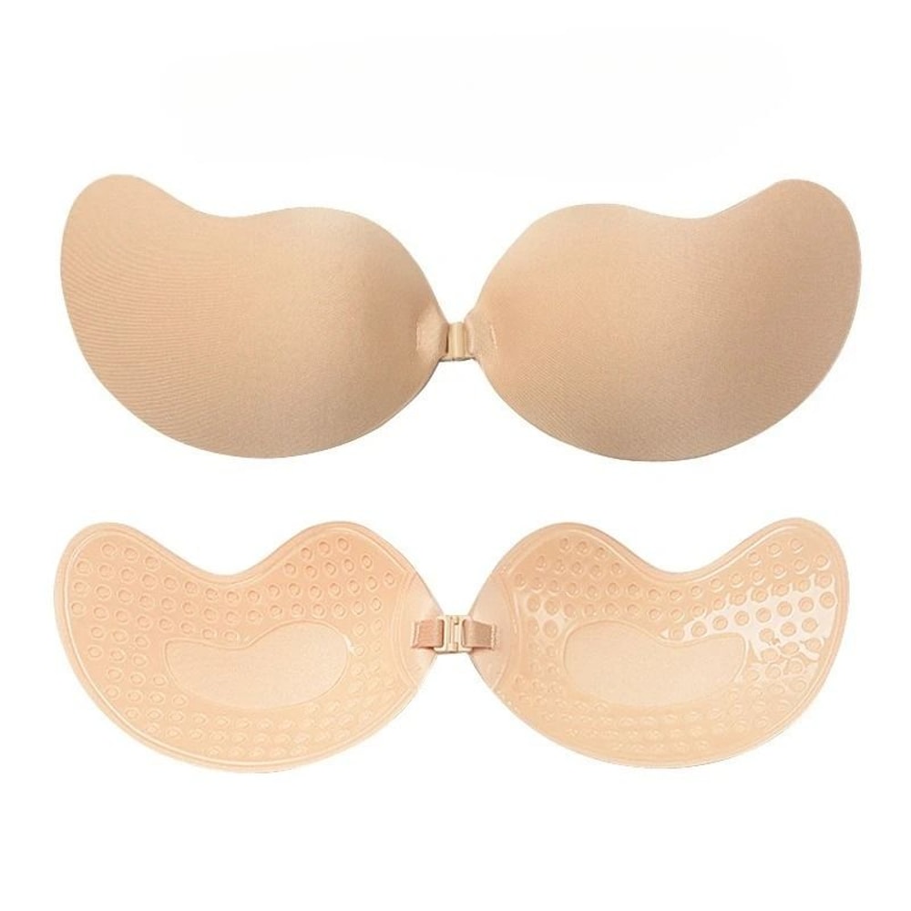 Silicone Invisible Push Up Strapless Bra Stealth Backless Breast Enhancer 6