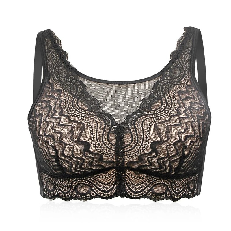 New Breast Surgery Lace PostMastectomy Bra Silicone Padded Wireless 7