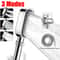 3 Modes Powerful Handheld Shower Head AntiClogging And AntiLimescale Flexible Bath Head 0