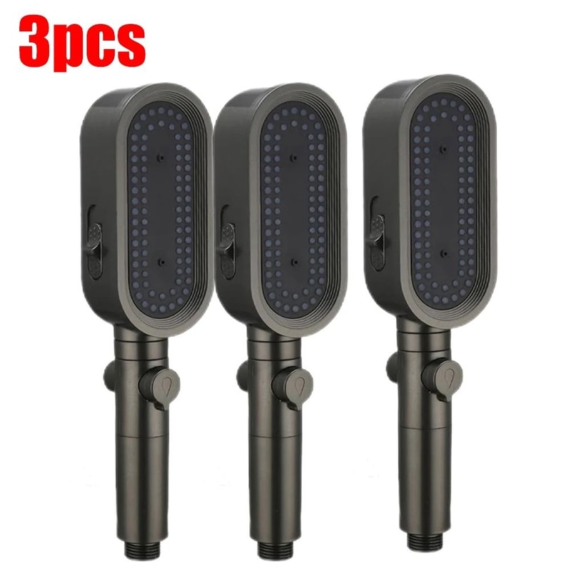 3 Modes Powerful Handheld Shower Head AntiClogging And AntiLimescale Flexible Bath Head 15
