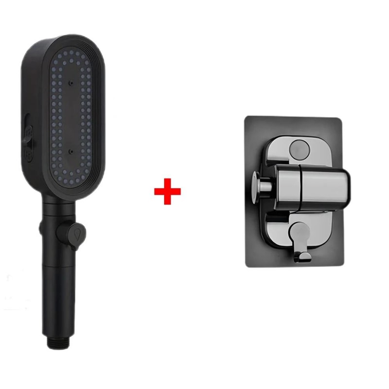 3 Modes Powerful Handheld Shower Head AntiClogging And AntiLimescale Flexible Bath Head 17