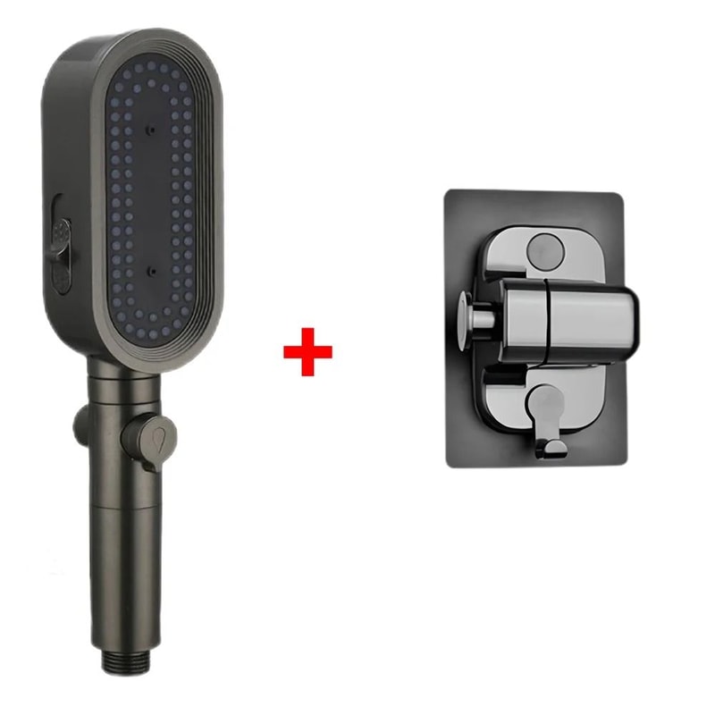 3 Modes Powerful Handheld Shower Head AntiClogging And AntiLimescale Flexible Bath Head 18