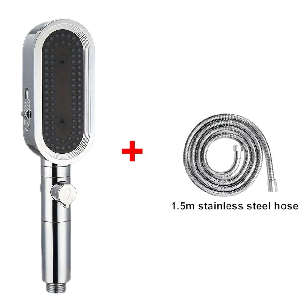3 Modes Powerful Handheld Shower Head AntiClogging And AntiLimescale Flexible Bath Head 19