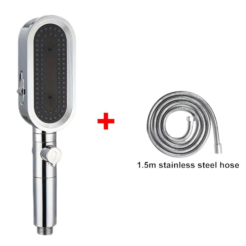 3 Modes Powerful Handheld Shower Head AntiClogging And AntiLimescale Flexible Bath Head 19