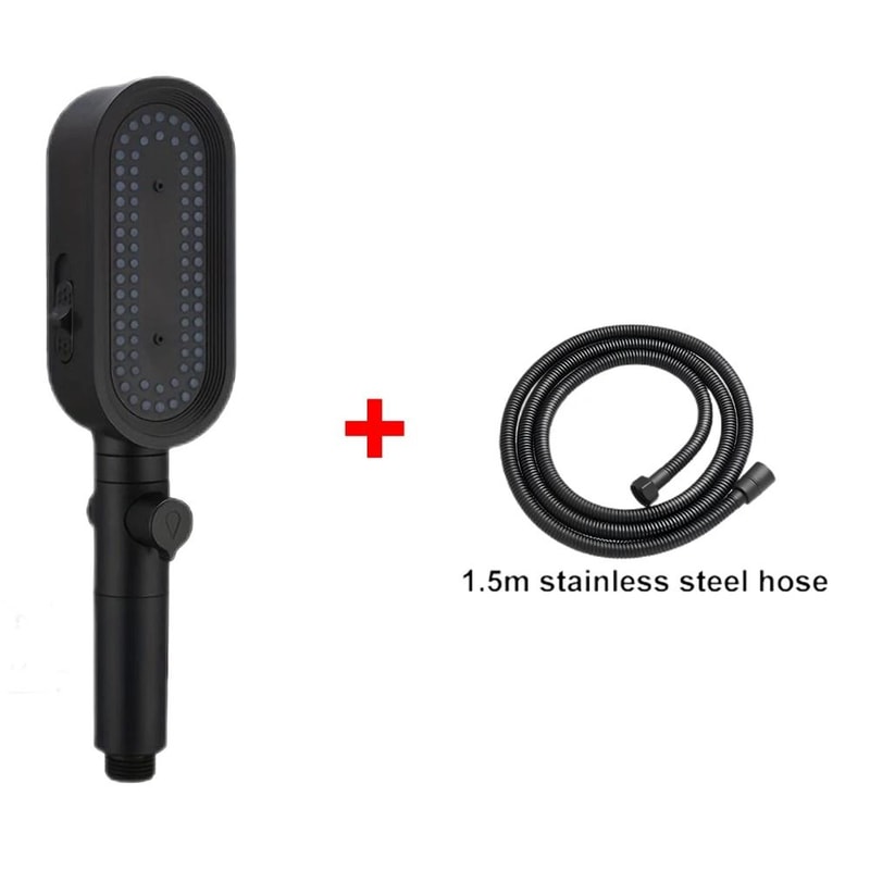 3 Modes Powerful Handheld Shower Head AntiClogging And AntiLimescale Flexible Bath Head 20
