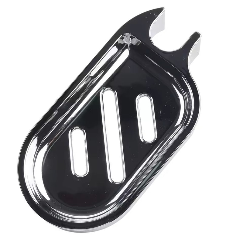 Wall Mounted Soap Dish ABS Soap Box With Hollow Bottom Drain 1