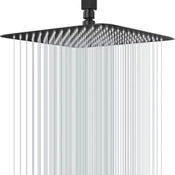 stainless steel high pressure waterfall shower head large flow pressure boosting