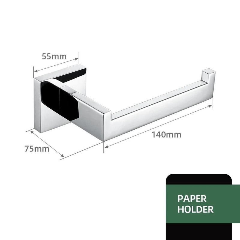 Smesiteli Bathroom Hardware Set Silver WC Accessories 9