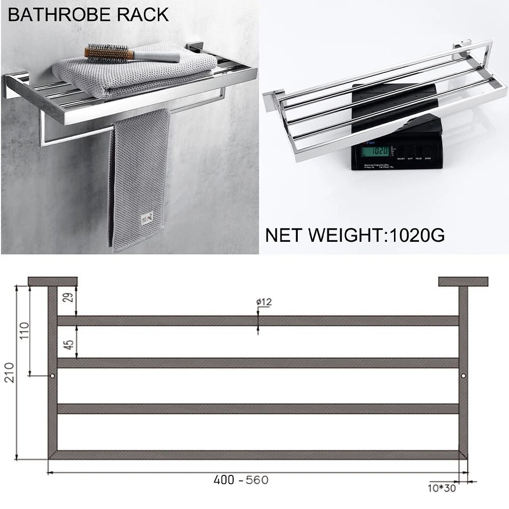 Smesiteli Bathroom Hardware Set Silver WC Accessories 4
