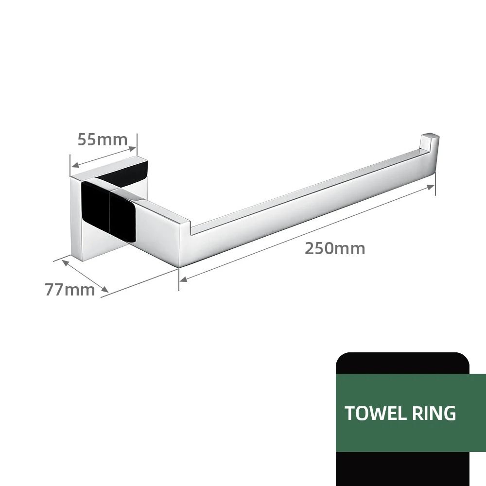 Smesiteli Bathroom Hardware Set Silver WC Accessories 8