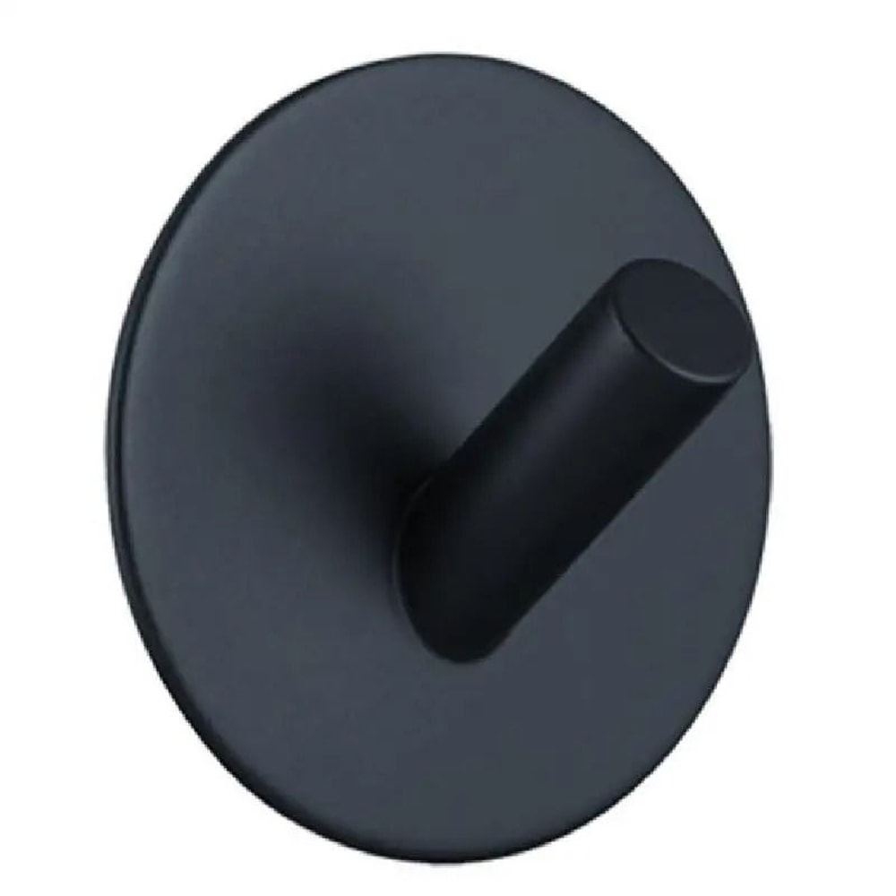 Aluminum Alloy Robe Hook Self Adhesive Rustproof Wall Coat Rack 9