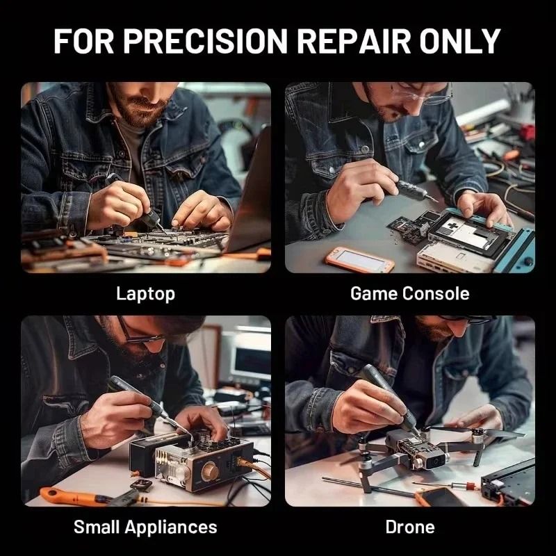 180 In 1 Precision Electric Screwdriver Set Magnetic Repair Tool Kit 1