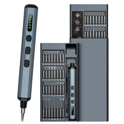 68 in 1 precision electric screwdriver set with 5 torque settings