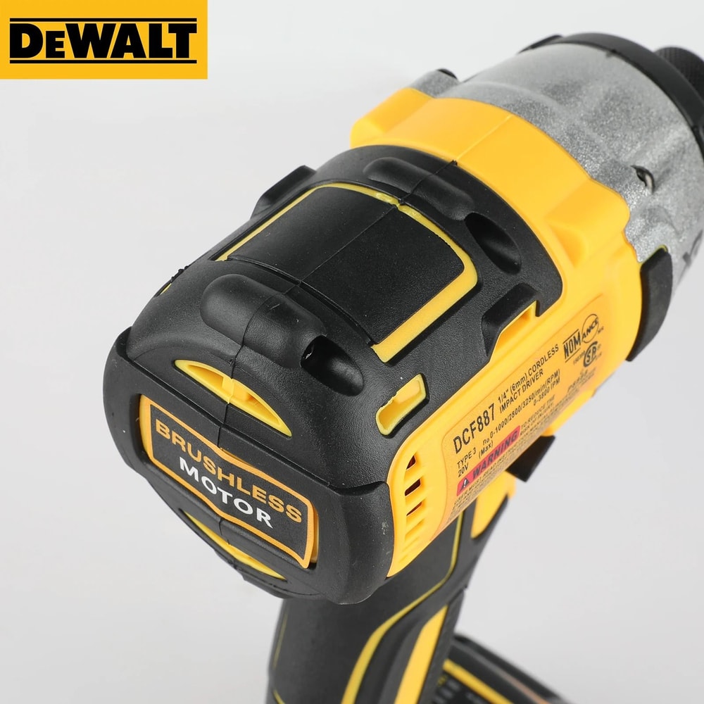 DeWalt Brushless Impact Driver DCF887 20V Max Wireless Screwdriver 5
