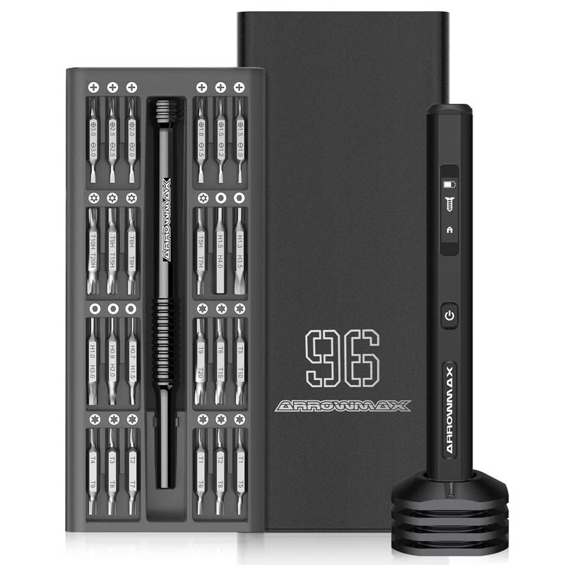 ARROWMAX SES Pro Plus Precision Electric Screwdriver Set With Smart Body Sensory Torque Control 7