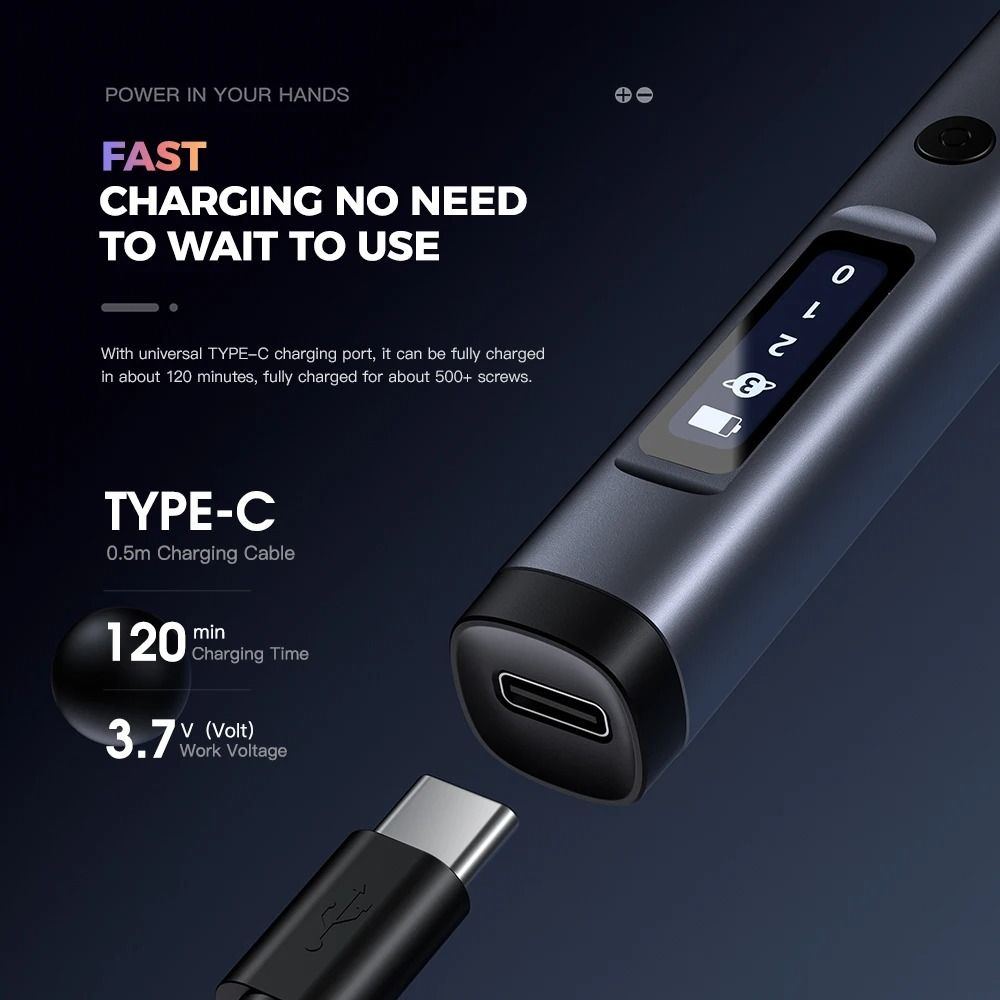 57 In 1 Precision Electric Screwdriver Set Rechargeable Wireless Mini Tool Kit 1