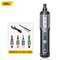 Deli 4V Mini Electric Screwdriver Set USB Rechargeable 2000mAh Power Tool 6