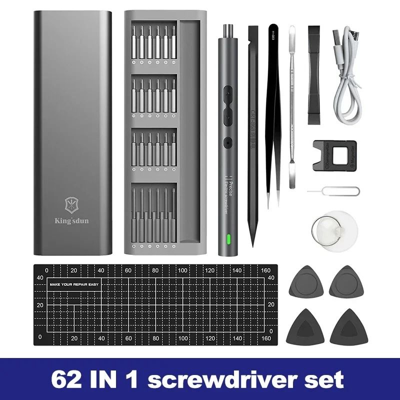 626 In 1 Precision Electric Screwdriver Set Power Tool Kit For Mobile Repair 5