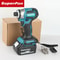 DTD173 Cordless Brushless Impact Driver 1800RPM 180Nm Electric Drill 0