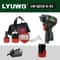 LYUWO Brushless Cordless Electric Screwdriver Kit DrillDriver 2in1 9