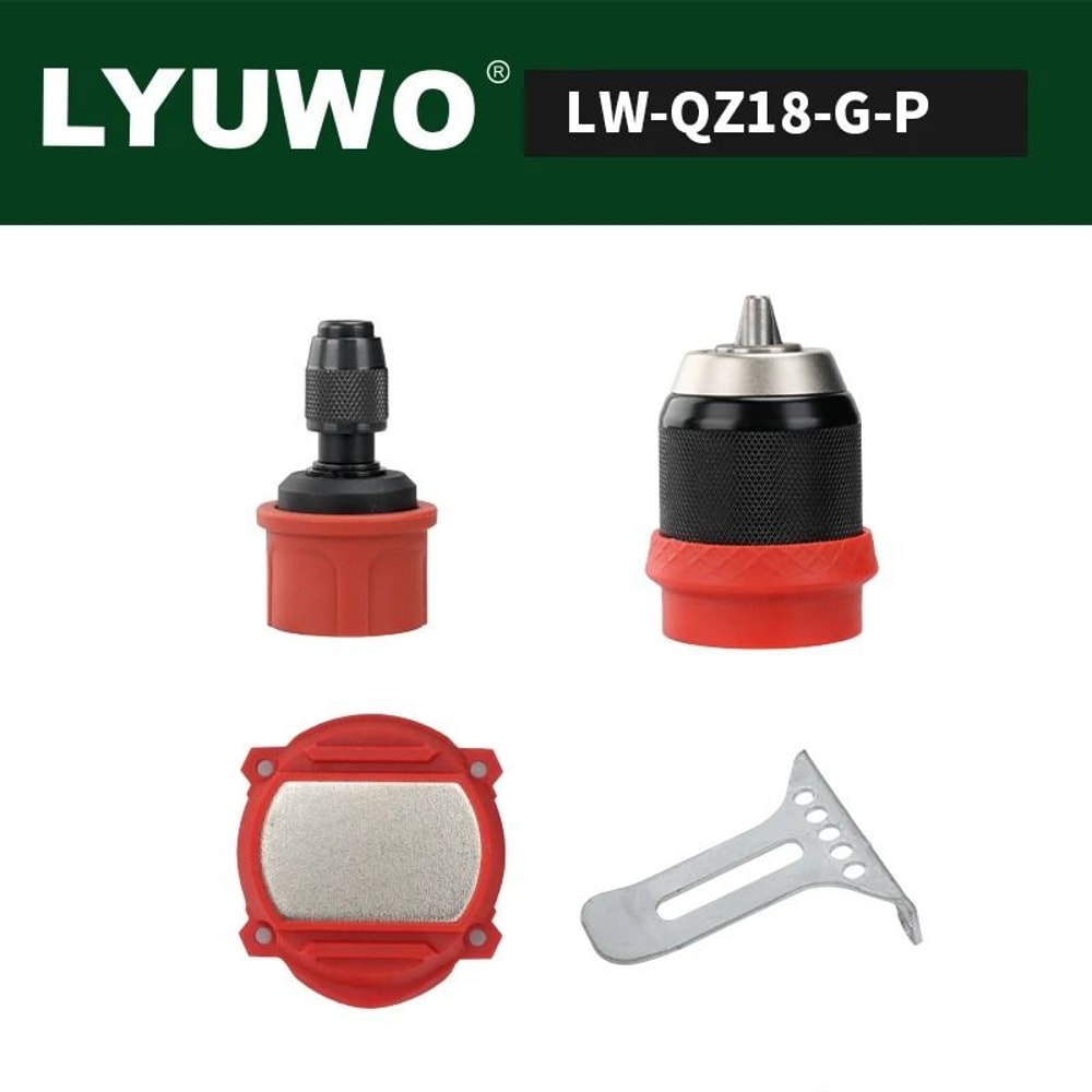 LYUWO Brushless Cordless Electric Screwdriver Kit DrillDriver 2in1 6