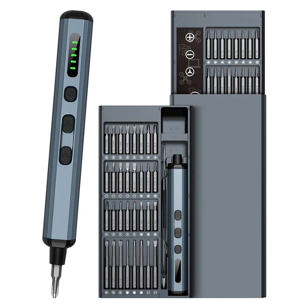 68 In 1 Precision Electric Screwdriver Set With 5 Torque Settings And Magnetic Bits 0