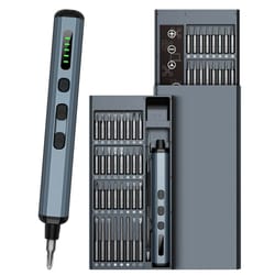 68 in 1 precision electric screwdriver set with 5 torque settings and magnetic bits