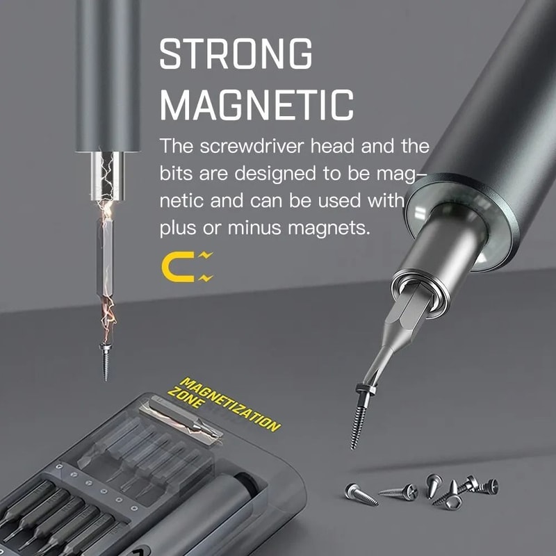 51 In 1 Precision Electric Screwdriver Set Rechargeable Wireless Power Tool Kit 3