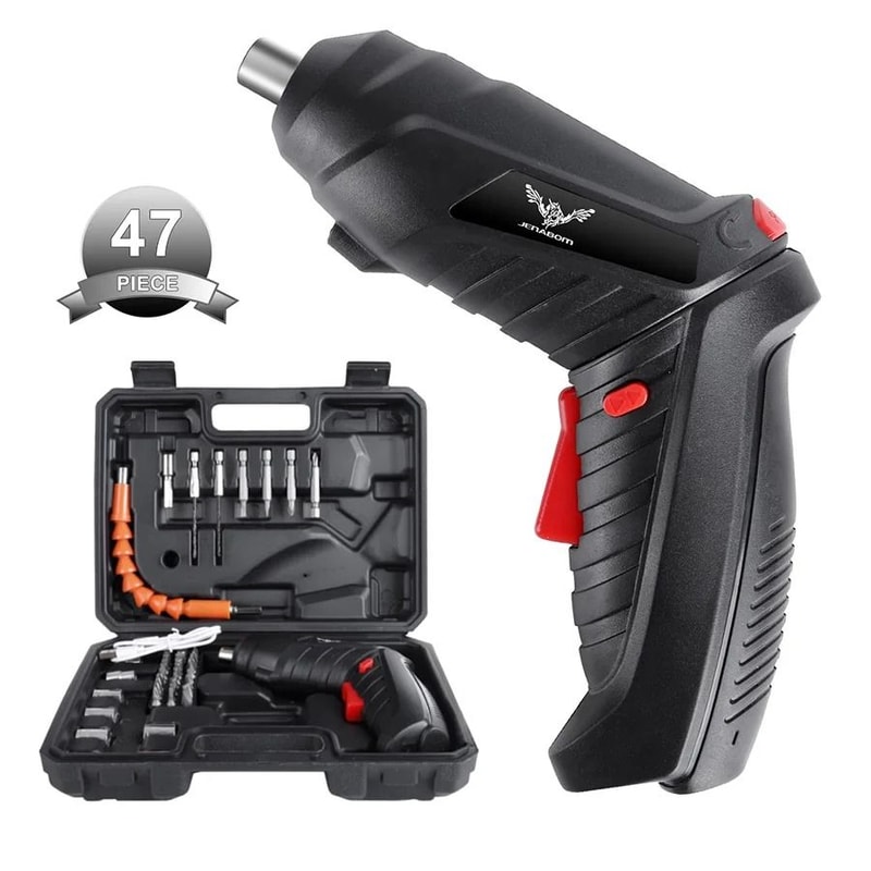 36V Mini Household Electric Drill And Cordless Screwdriver Power Tool Set 6