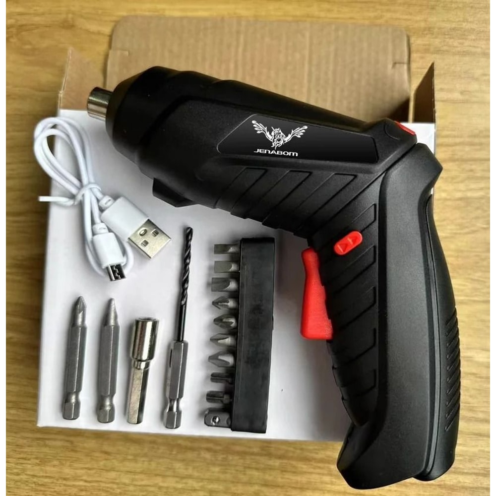 36V Mini Household Electric Drill And Cordless Screwdriver Power Tool Set 7