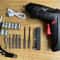36V Mini Household Electric Drill And Cordless Screwdriver Power Tool Set 8
