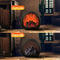 Realistic LED Fireplace Lamp With USBBattery Power Vintage Flame Effect 4