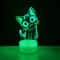 Cute 3D Cat Night Light Acrylic LED Novelty Table Lamp For Kids 2
