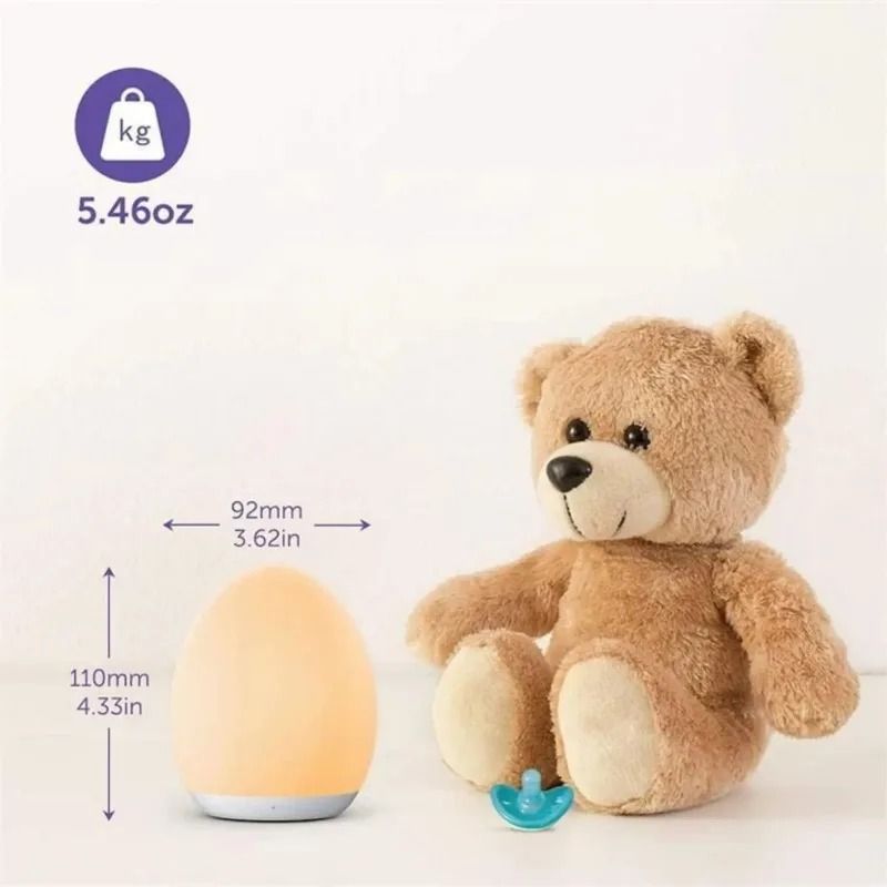 7Color Changing RGB Night Light Portable TouchDimmable Bedside Lamp 4