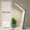 LED Folding Desk Lamp With USB Charging Touch Control Eye Protection 10