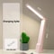 LED Folding Desk Lamp With USB Charging Touch Control Eye Protection 6
