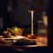 Aluminum Alloy Retro Decorative LED Night Light Infinitely Dimmable Portable Touch Lamp 2
