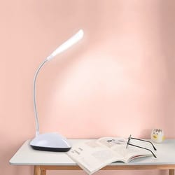 portable led folding table lamp – aaa battery powered eye protection reading light
