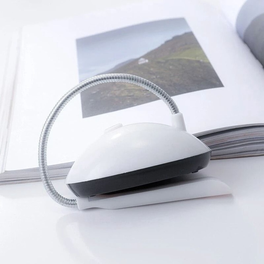 Portable LED Folding Table Lamp AAA Battery Powered Eye Protection Reading Light 4