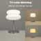 USB LED Mushroom Table Lamp Ambient Lighting For Bedroom Dining 0