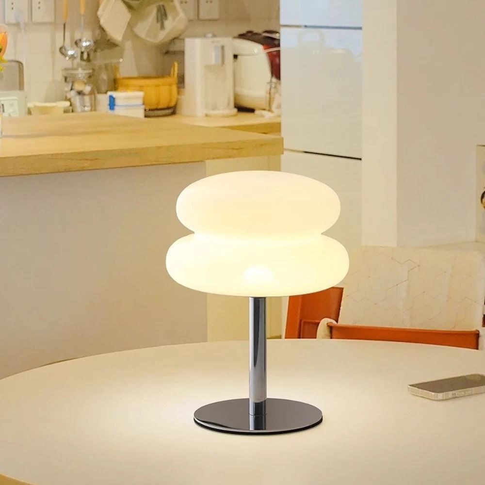 USB LED Mushroom Table Lamp Ambient Lighting For Bedroom Dining 3