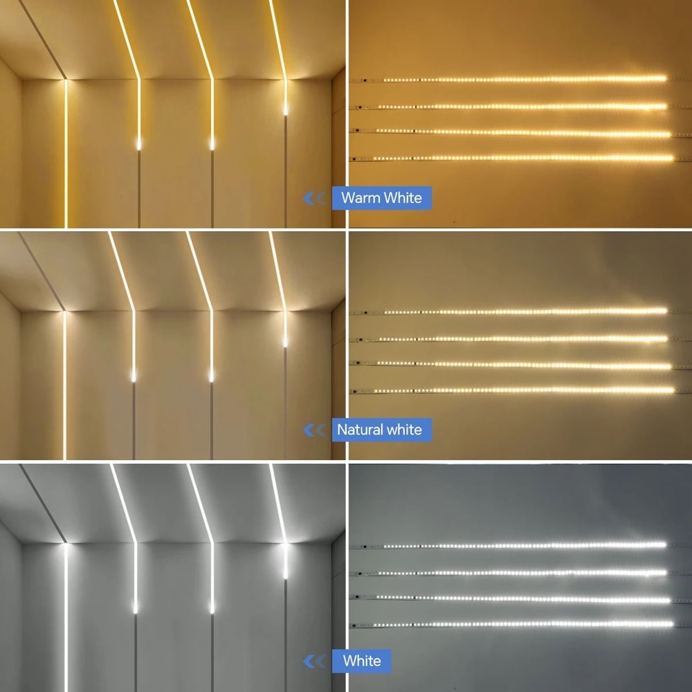 PIR Motion Sensor LED Stairs Night Light WS2811 Addressable Chasing Strip 6