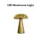 Retro Mushroom LED Table Lamp Rechargeable Touch Sensor Bedside Light 6
