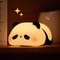 Panda LED Silicone Night Light Touch Sensor Bedside Lamp For Kids Bedroom Decor 4