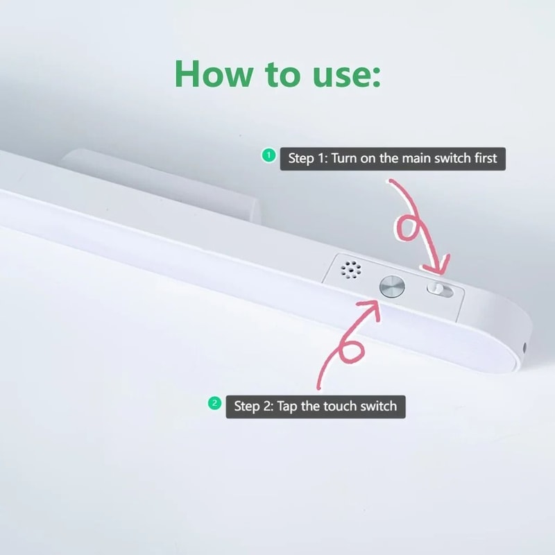 Magnetic LED Eye Protection Reading Lamp Remote Control Stepless Dimming Learning Light 5