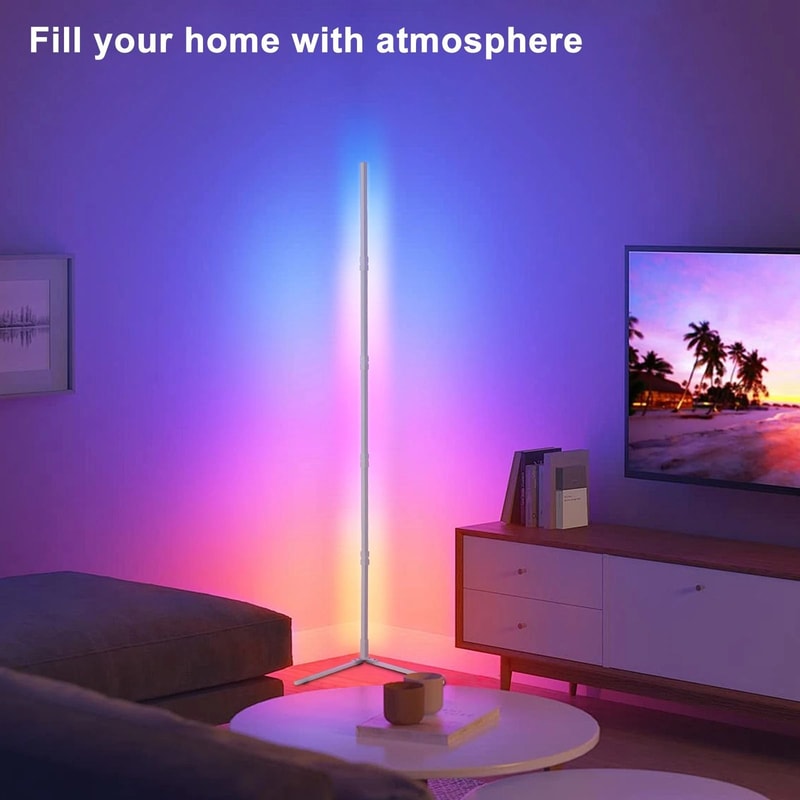 Tuya RGB Smart Floor Lamp Modern Corner LED Stand Lighting For Home Festival 0