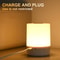 Touch Bedside Night Lamp 3Mode Dimmable USB Charging Ambient Light For Kids 1